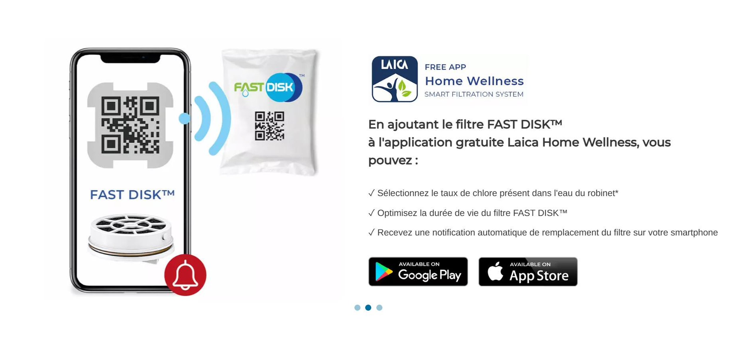 Filtres charbon actif Fast Disk - Vue 1